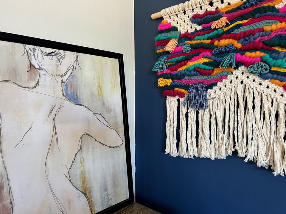 The interesting art will enhance your experience