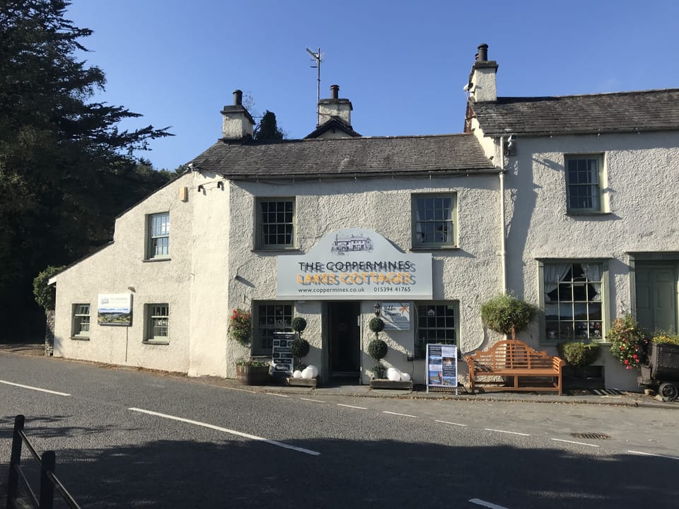 Bridge Suite above Coppermines office in Coniston village