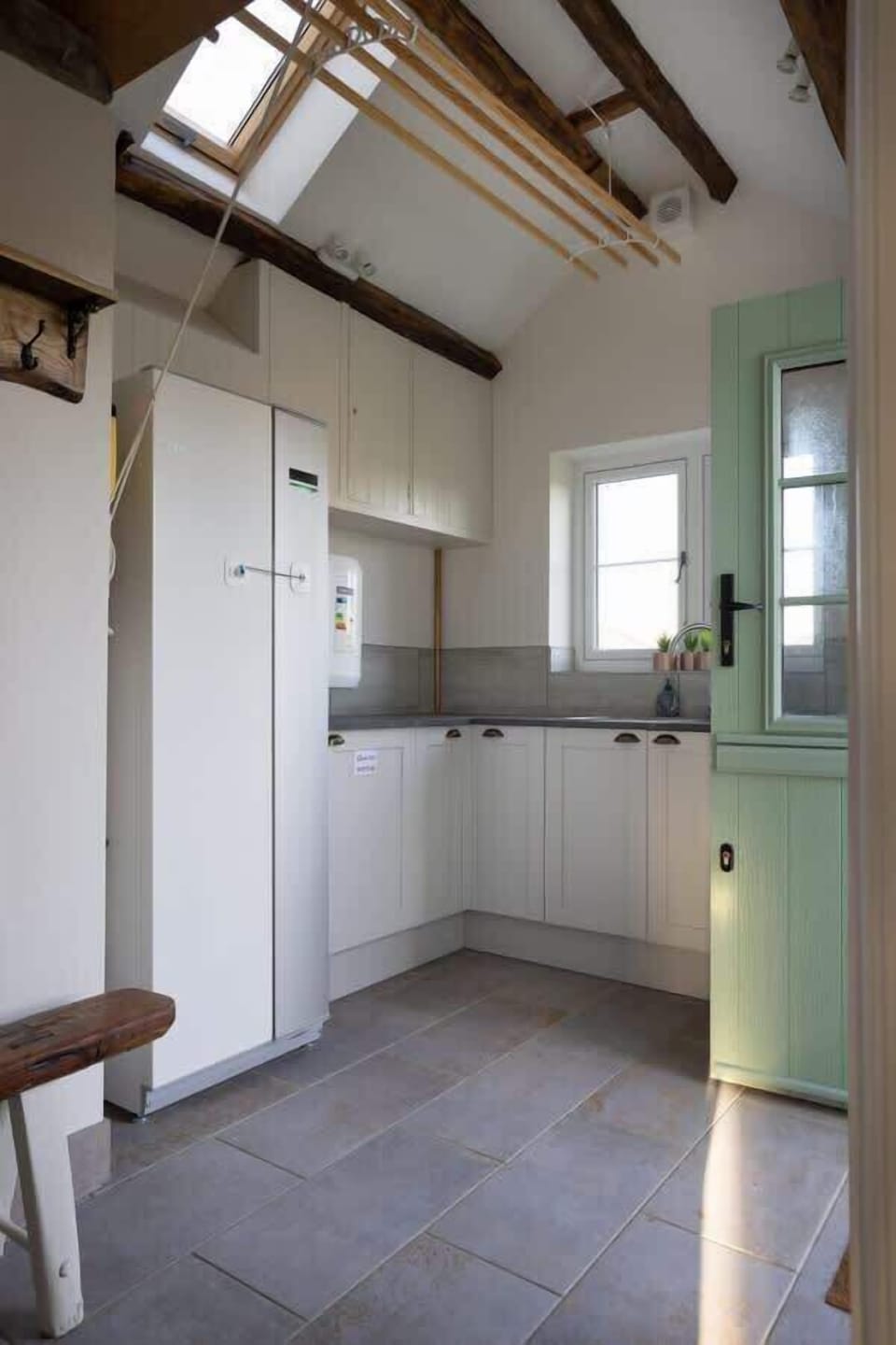 Handy utility room for kicking off walking boots