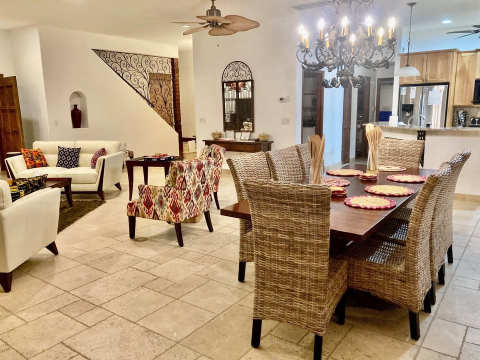 Living Room and Dining Room