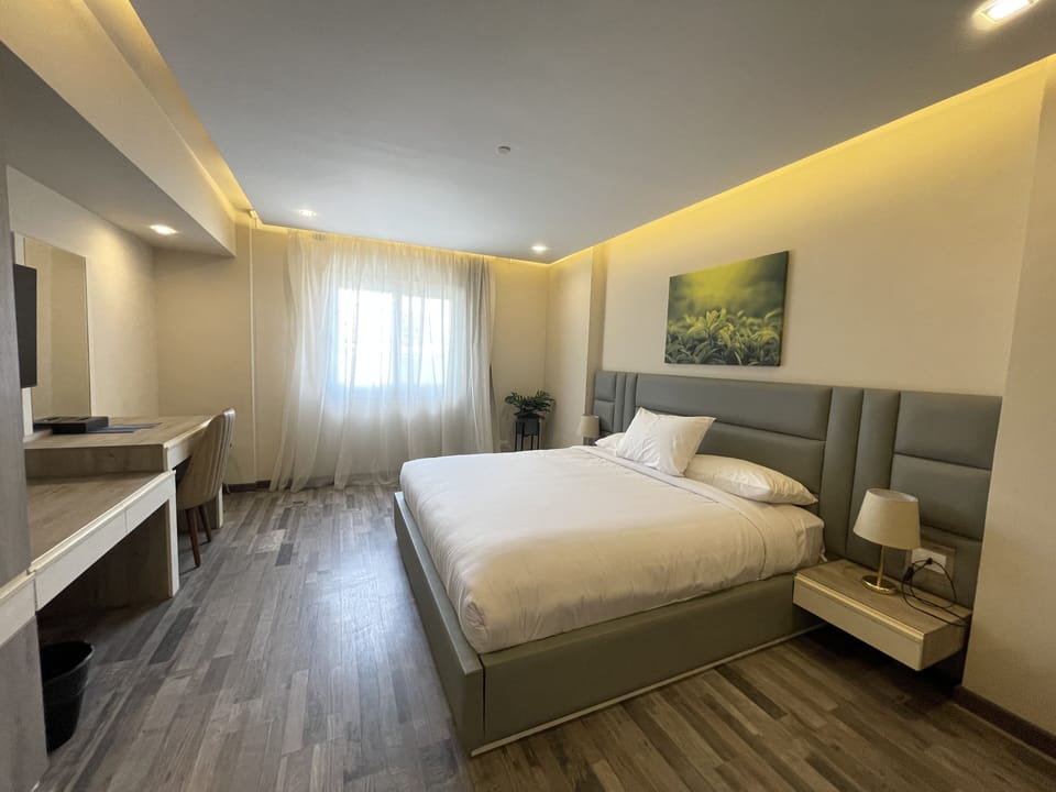 the bedroom