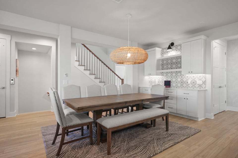 Dining Area Seating for Ten - Second floor