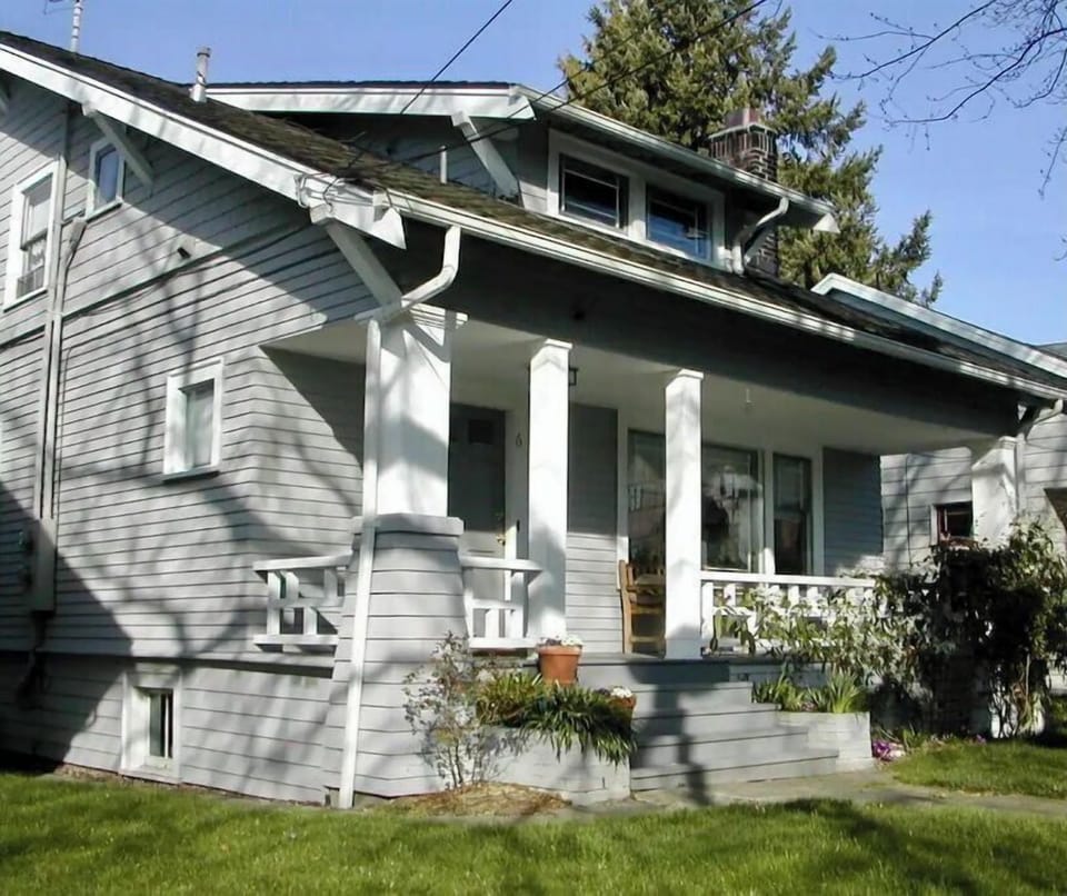 The entire top floor of this classic Craftsman bungalow home is yours.