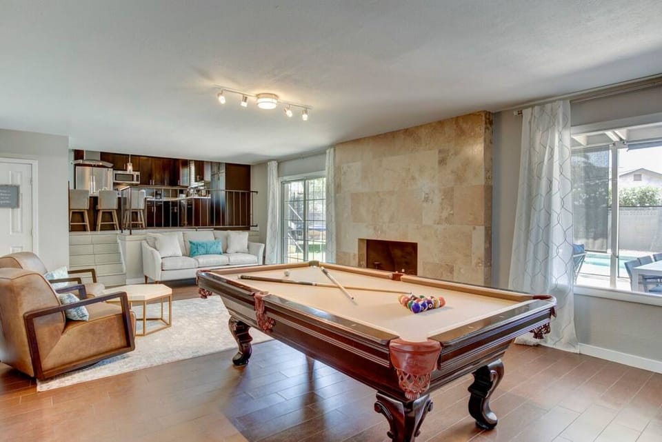 Pool table for entertainment!