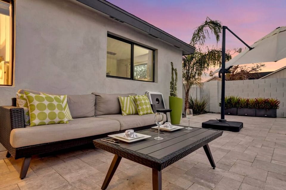 Outdoor seating area