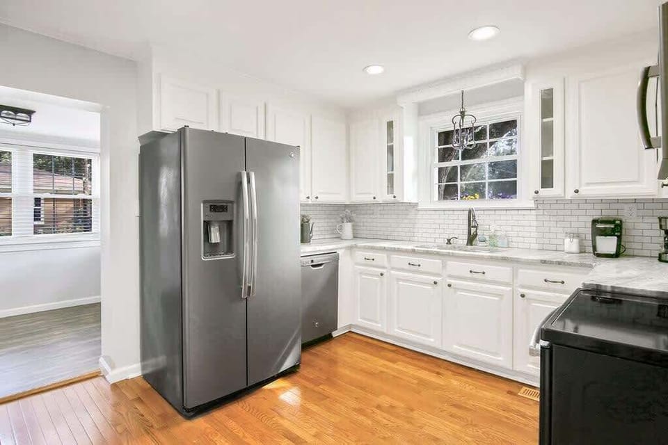 Large open kitchen
