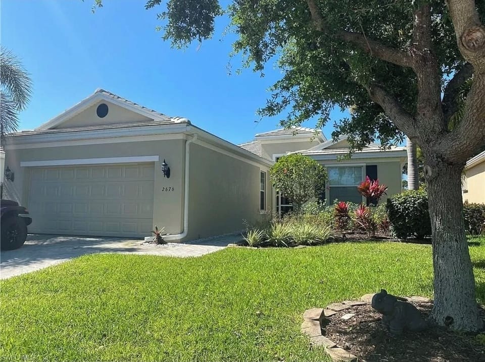 Outside of house