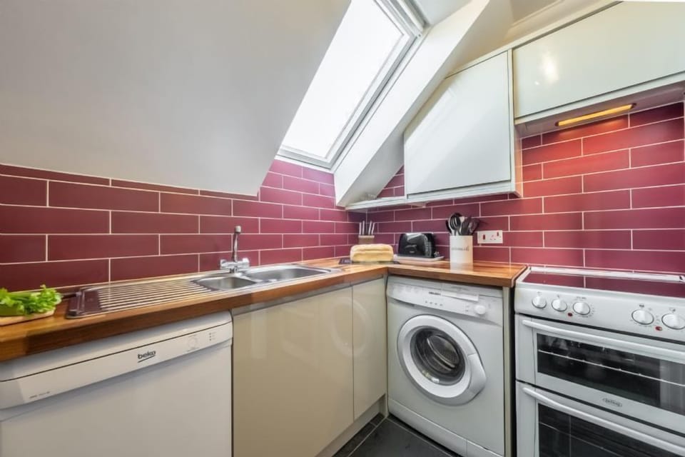 Kitchen with modern appliances