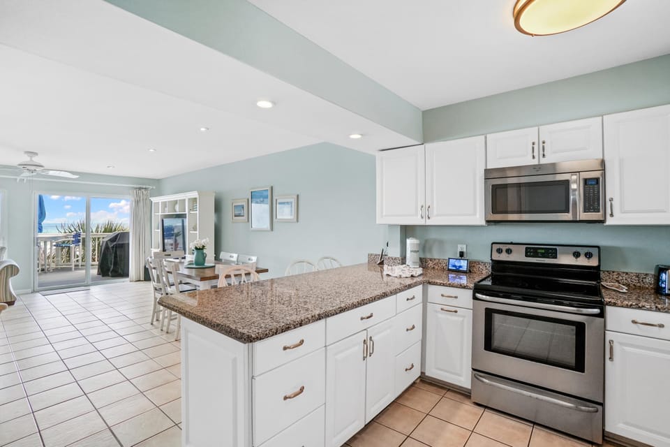 Kitchen and Living Area