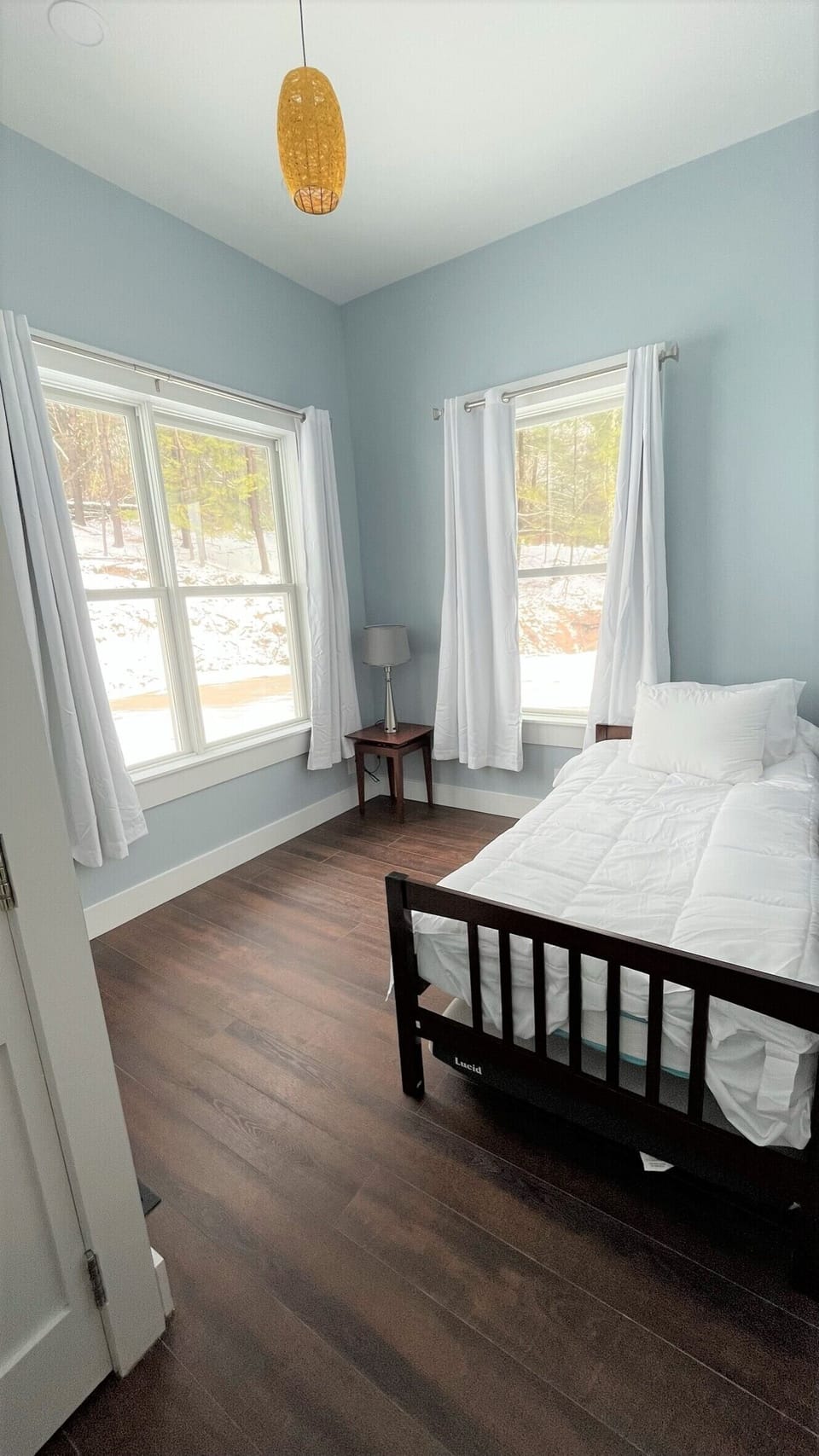 Bedroom 1 on first floor is handicap accessible and has daybed with trundle