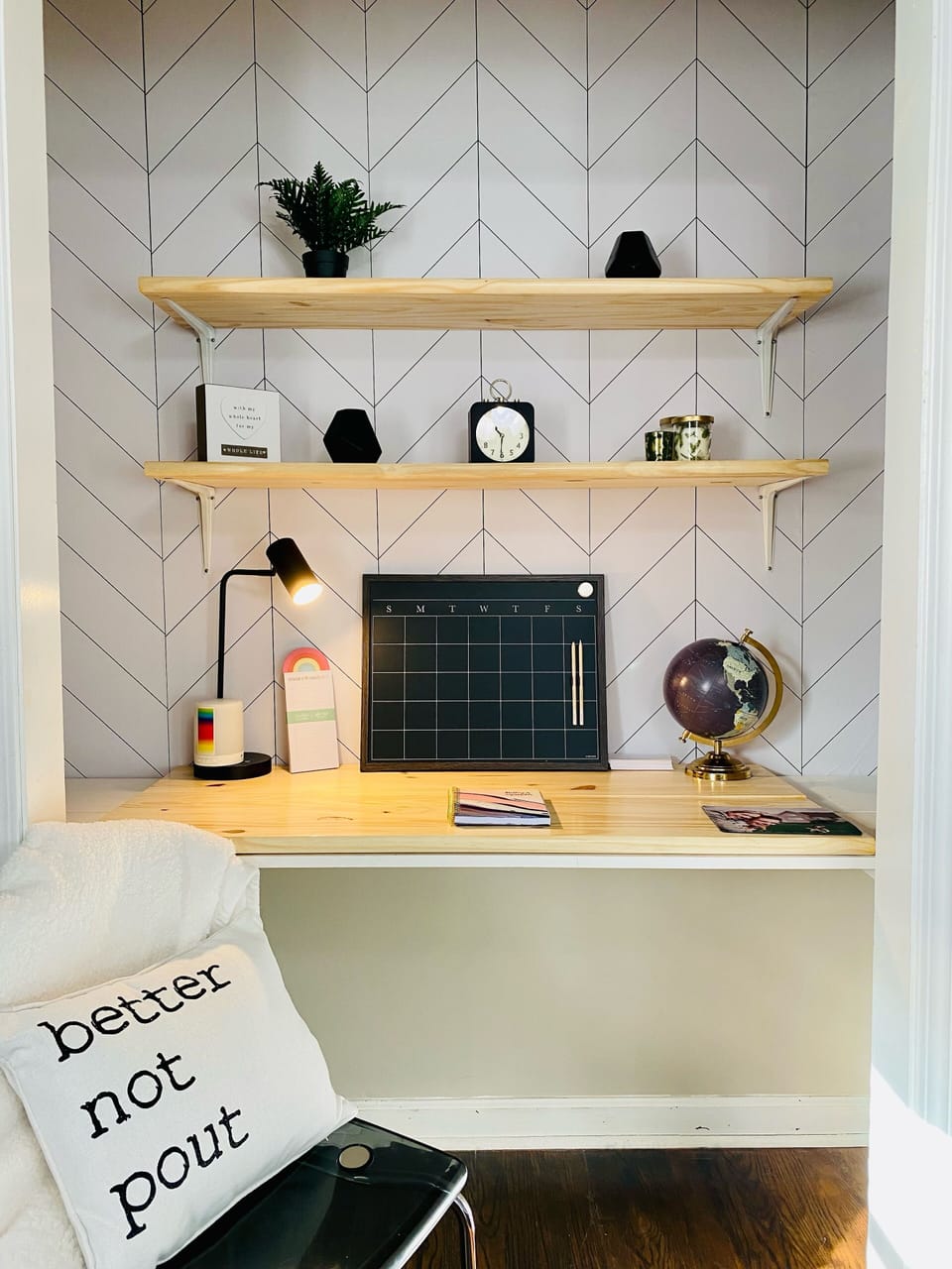 Bedroom 3 - Closet Desk :)