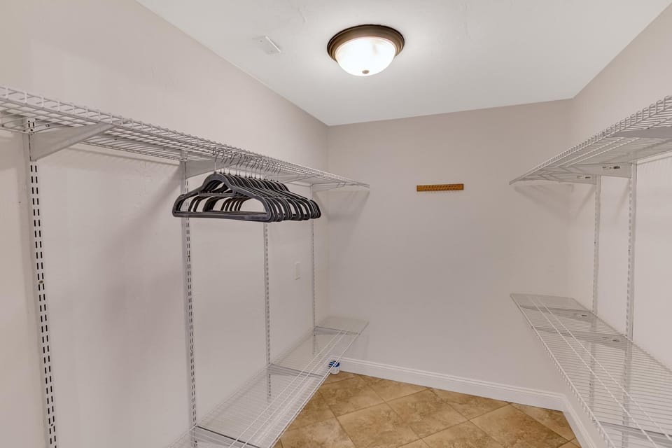 Huge walk in closet