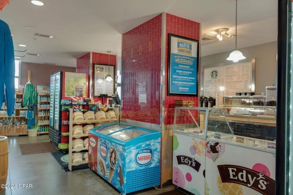 Everything you need right in the on-site shop