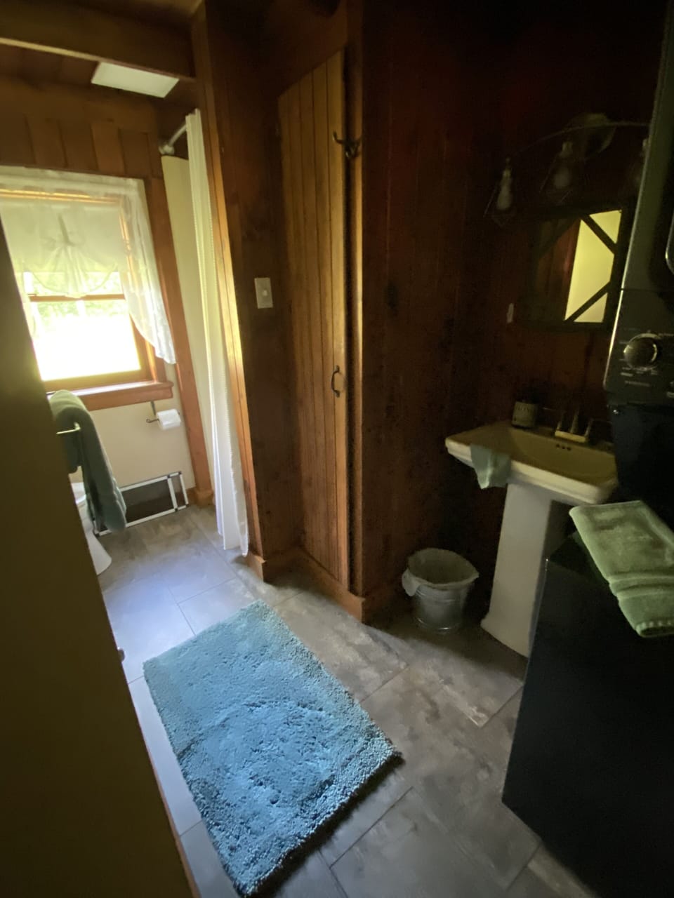Full bath includes a shower.