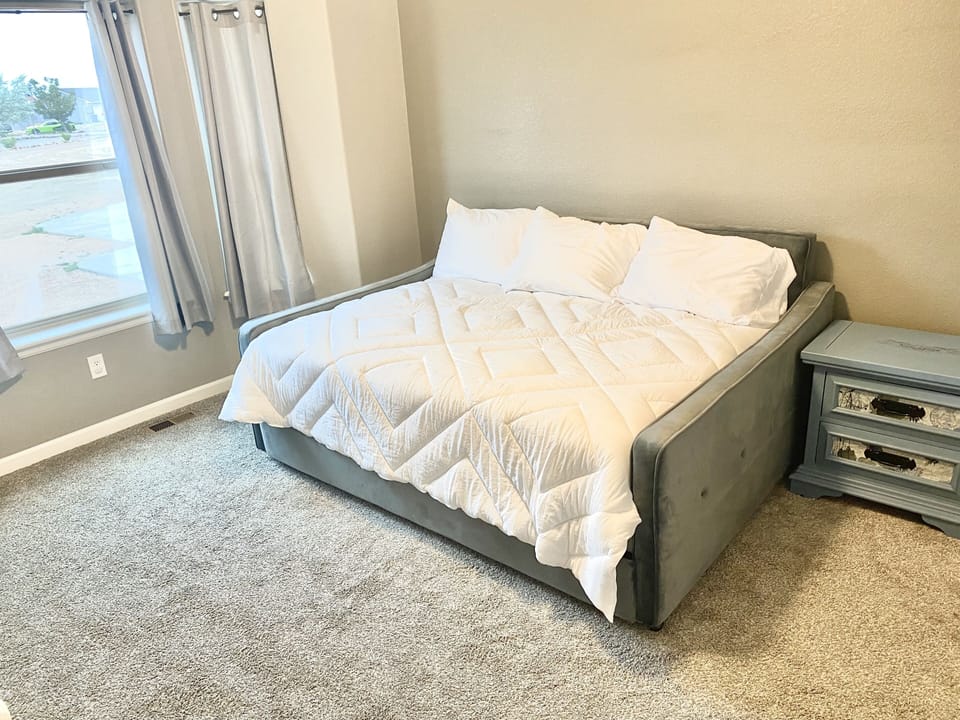 Third Bedroom.  Full bed with twin trundle