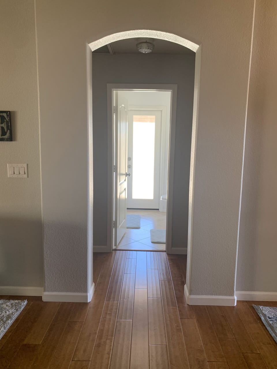 Hallway to Guest Rooms & Bath