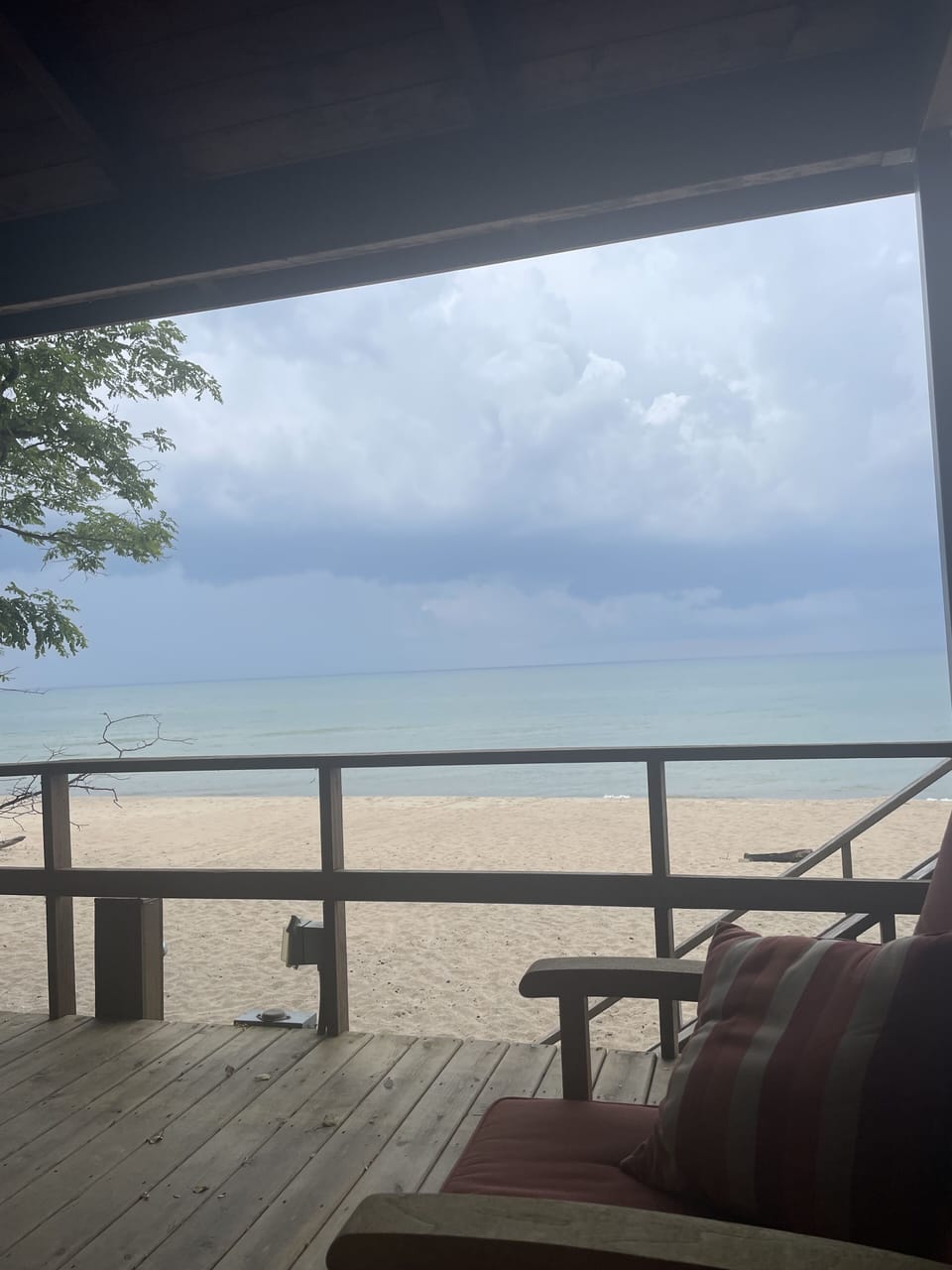 A storm rolling in