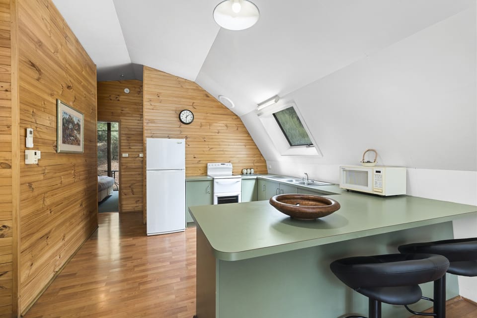 Unleash your culinary creativity in our fully equipped kitchen for a delightful stay.