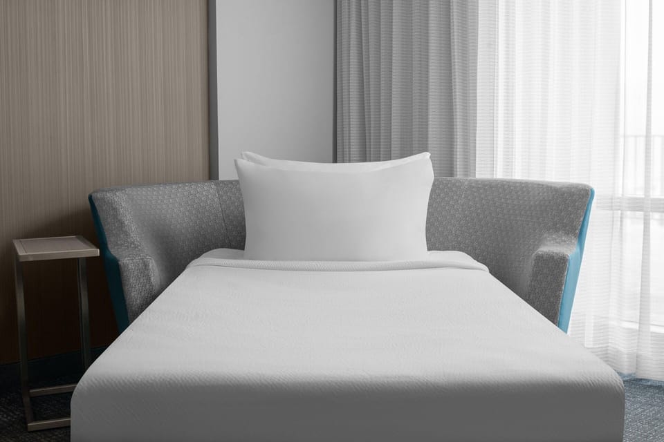 Bedroom. Interior and views may vary based on location and availability