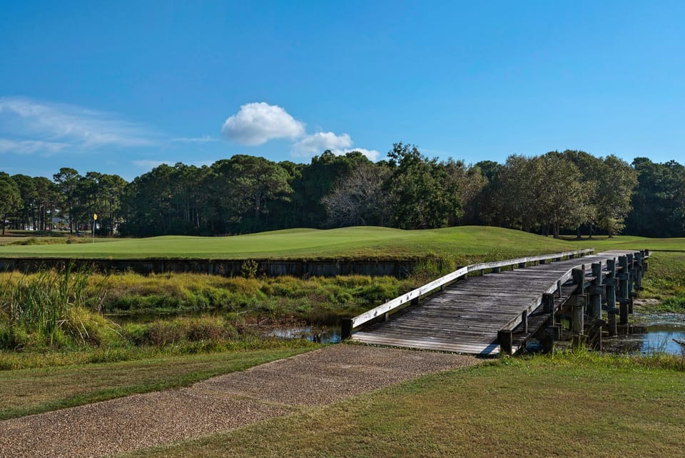 If you want to hit the links, Seascape has its own golf course.
