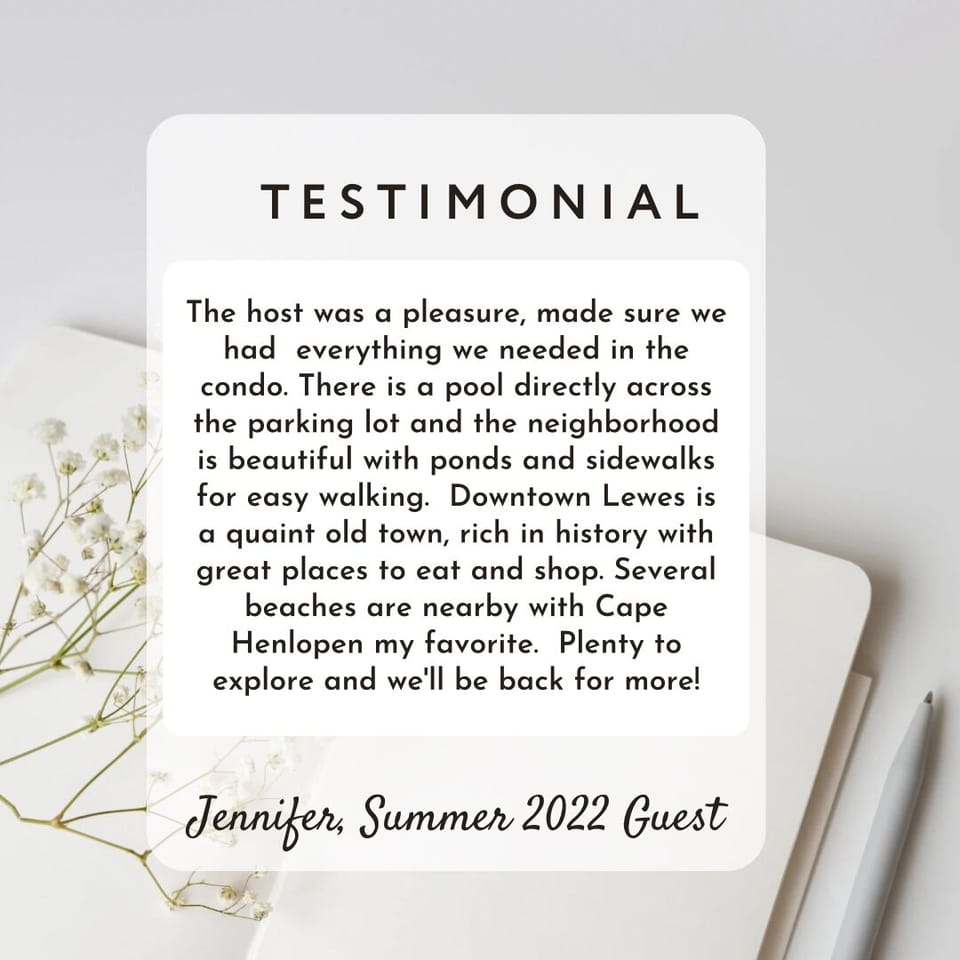 We love our guests - check out our reviews for more details!
