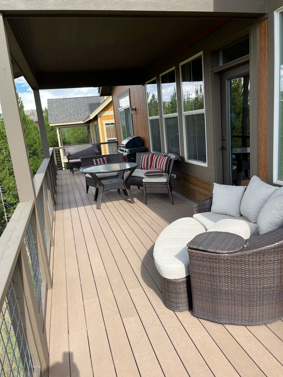 Main floor back deck 1