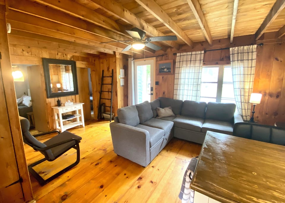Living room with FireTV.