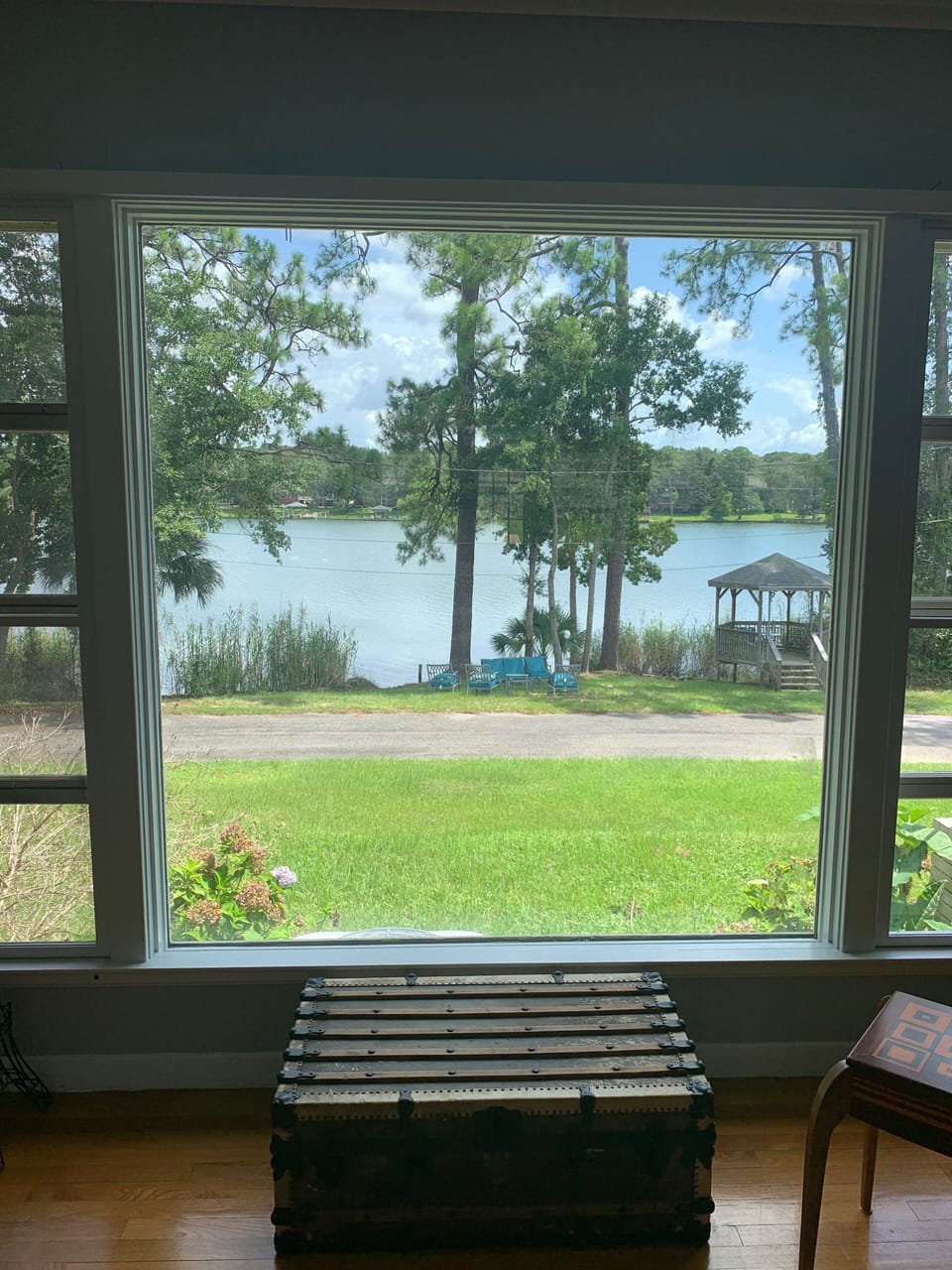 View from living room