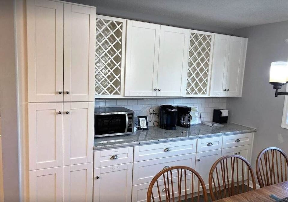 Pantry and coffee bar