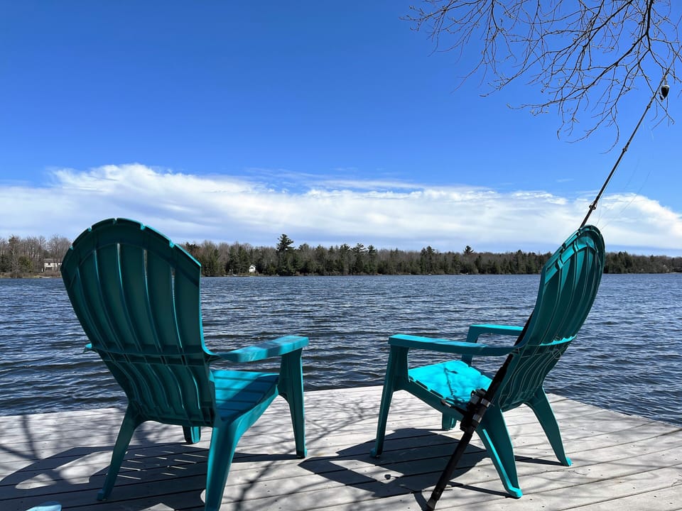 sit back, relax, and enjoy the lake life.
