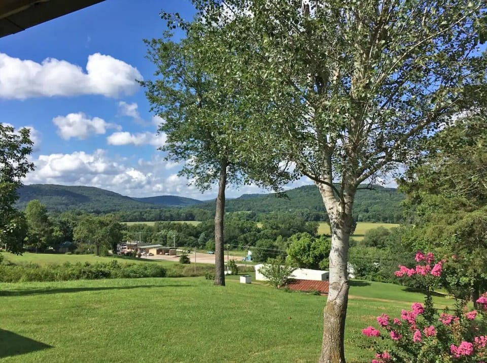 View from the porch in early summer!