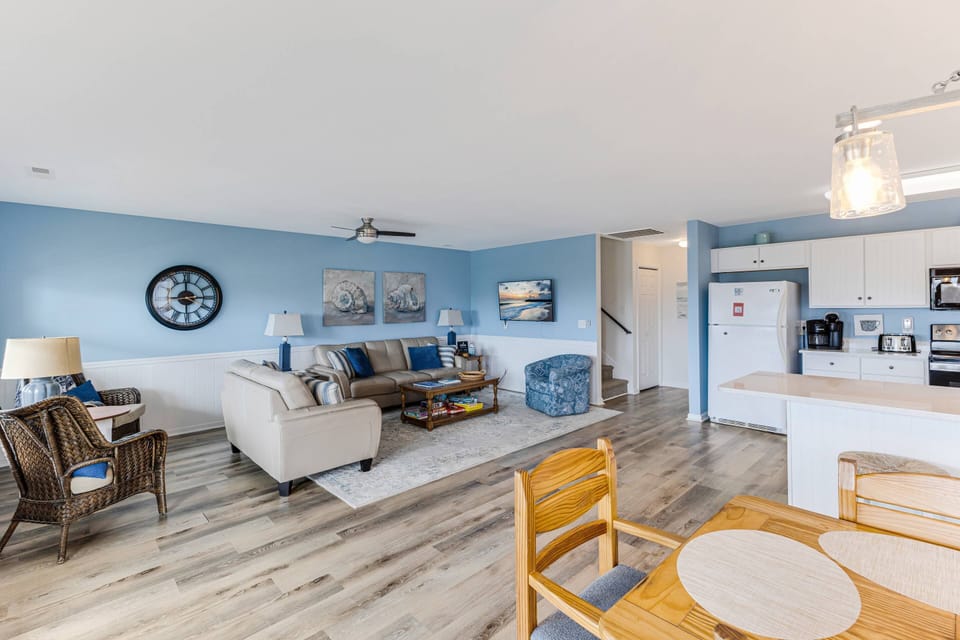 Open Concept Living Area allows everyone to be together even while engaged in different activities.