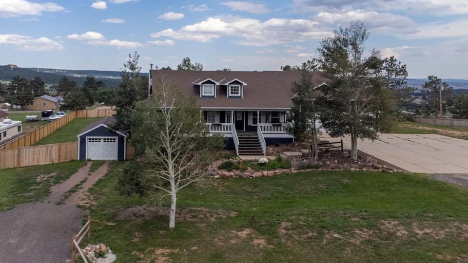 Your garage and entrance to the left of the home
