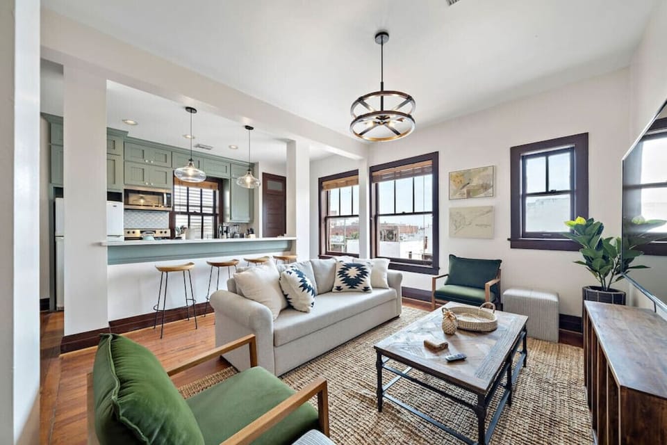 This is the main living room area of the home