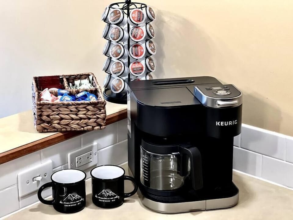 Keurig coffee station to get your day started