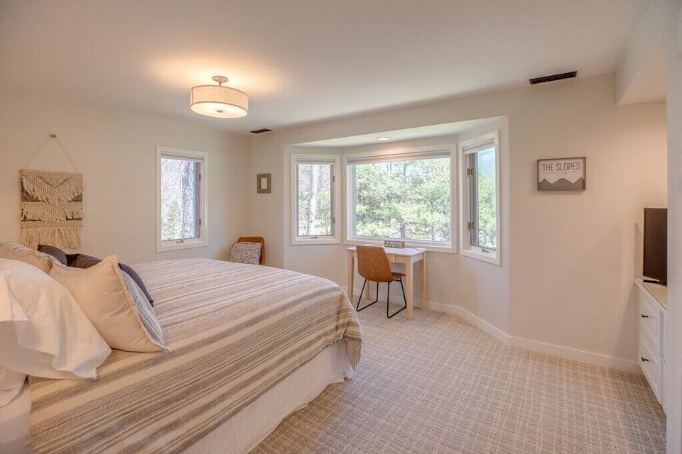 another view of the main bedroom