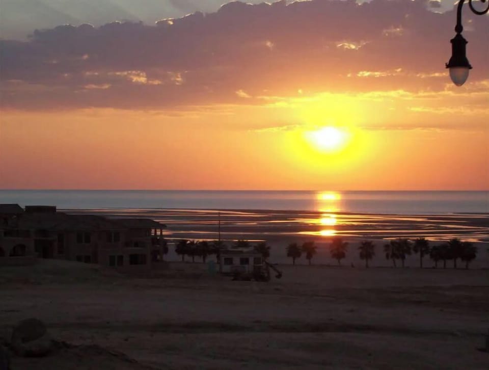 Stunning sunrise and sunset views from the townhouse