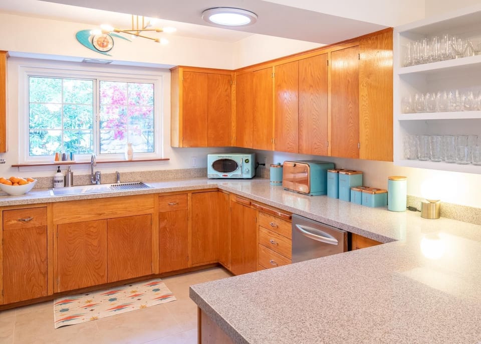 Large open kitchen