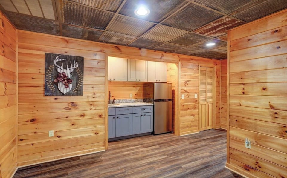 downstairs kitchenette