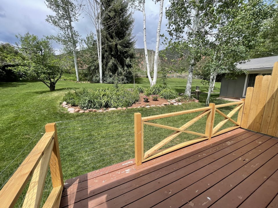 Bedroom patio