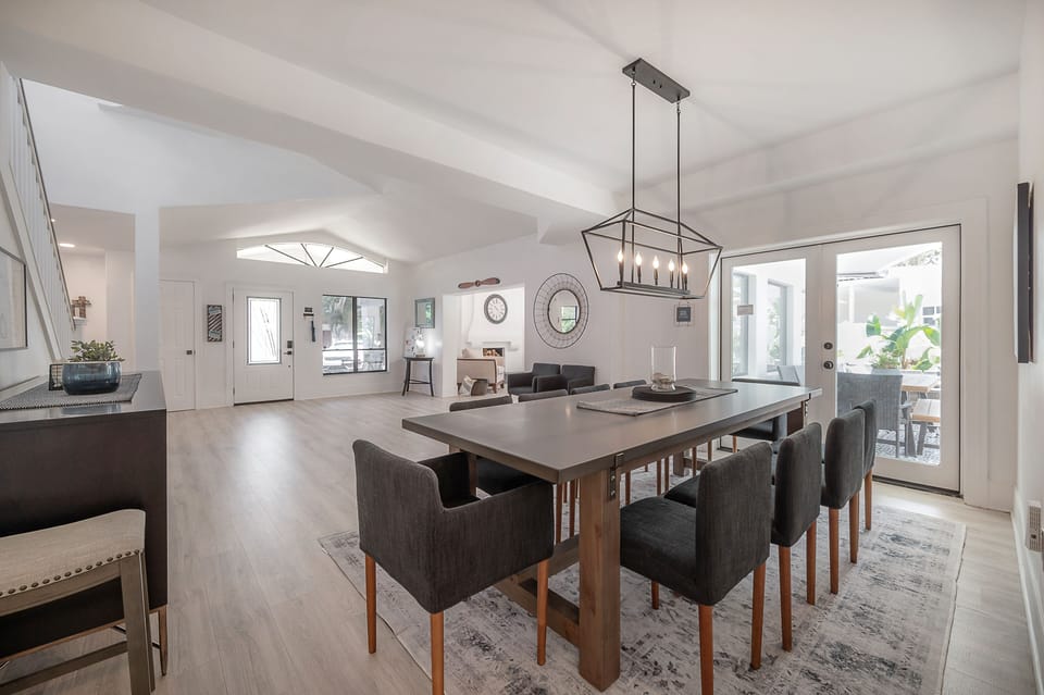 All high end RH, Arhaus, West Elm, Crate and Barrel furnishings!