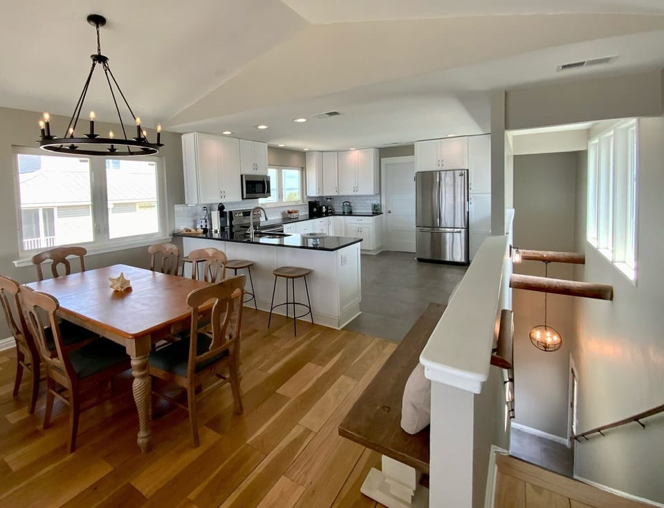 Open Concept kitchen and dining