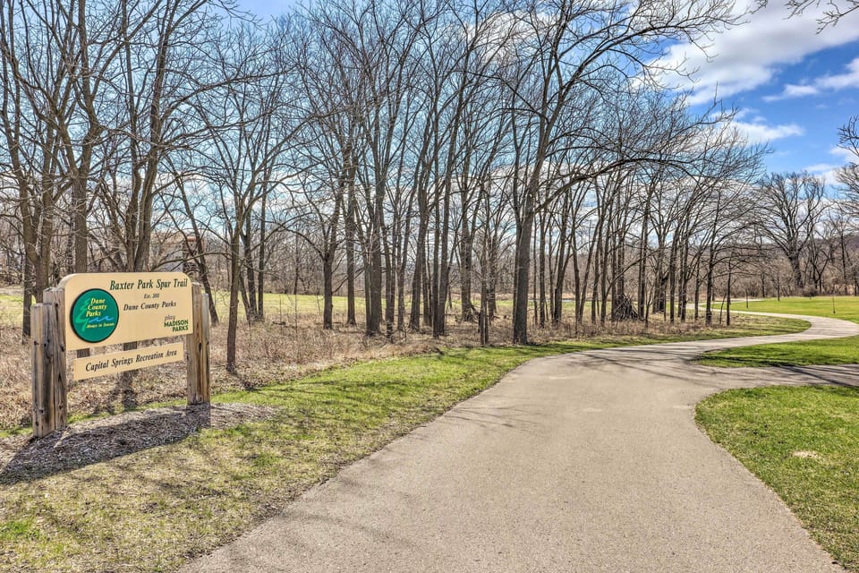 Community | Capital Springs Recreation Area | Baxter Park Spur Trail