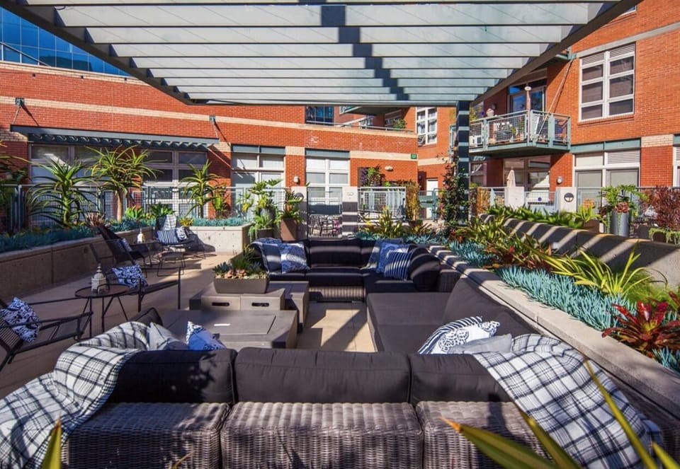 Community Courtyard Firepit