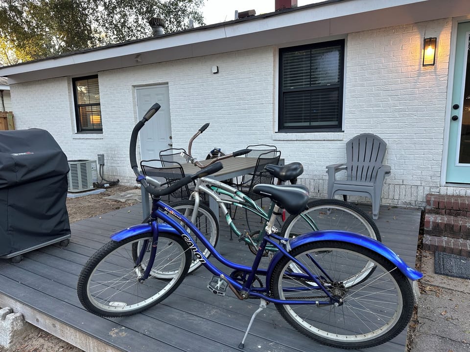 Complimentary Beach Cruisers