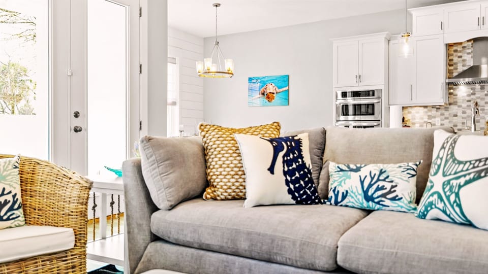 Read your favorite book while you're curled up on the couch.