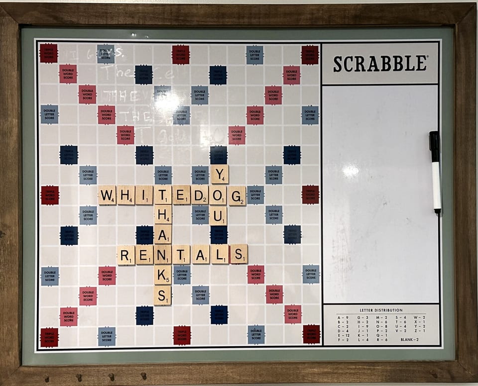 Family Scrabble Board