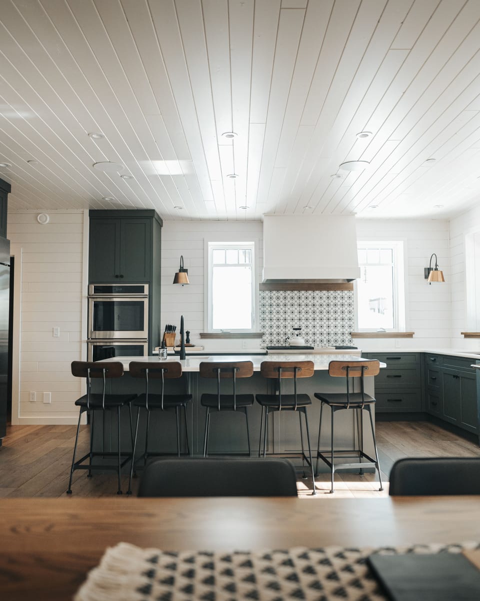 View of Kitchen from Dining Room 
