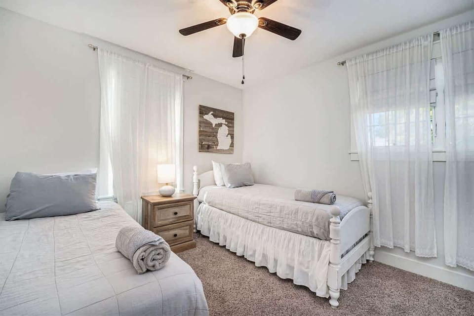 With Soft Bedding and Cozy Sheets Waking Up Recharged is All but Guaranteed in the Twin Suite