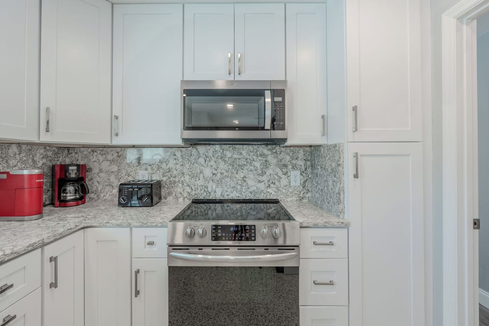Upgraded Appliances.